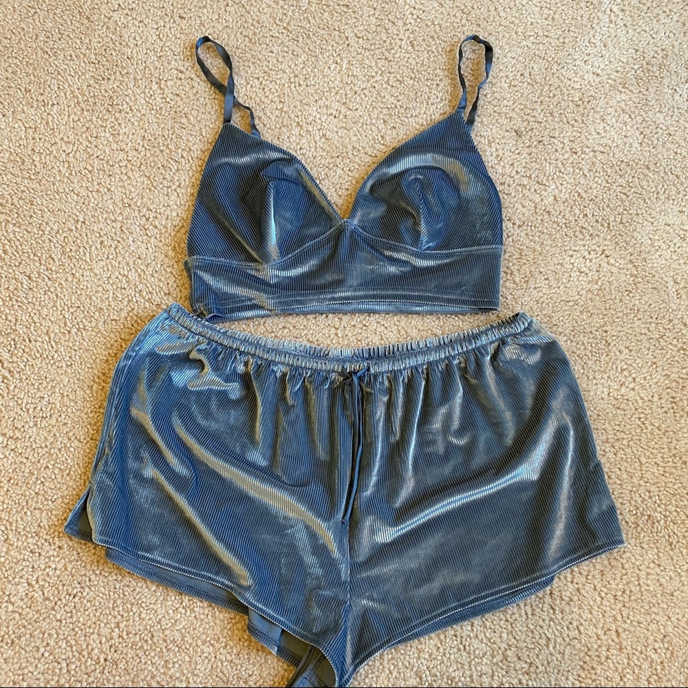 Victoria Secret Velvet Sleep Set